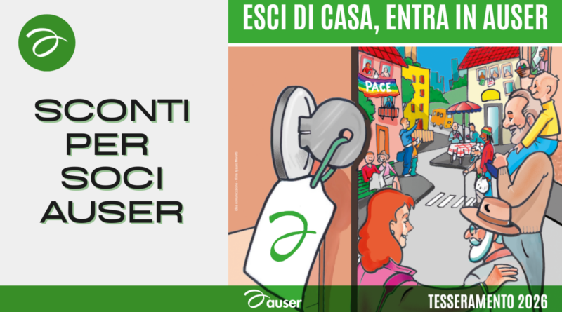 Sconti per Soci Auser